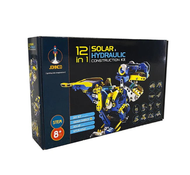 12 in 1 Solar Hydraulic Construction Kit - Johnco
