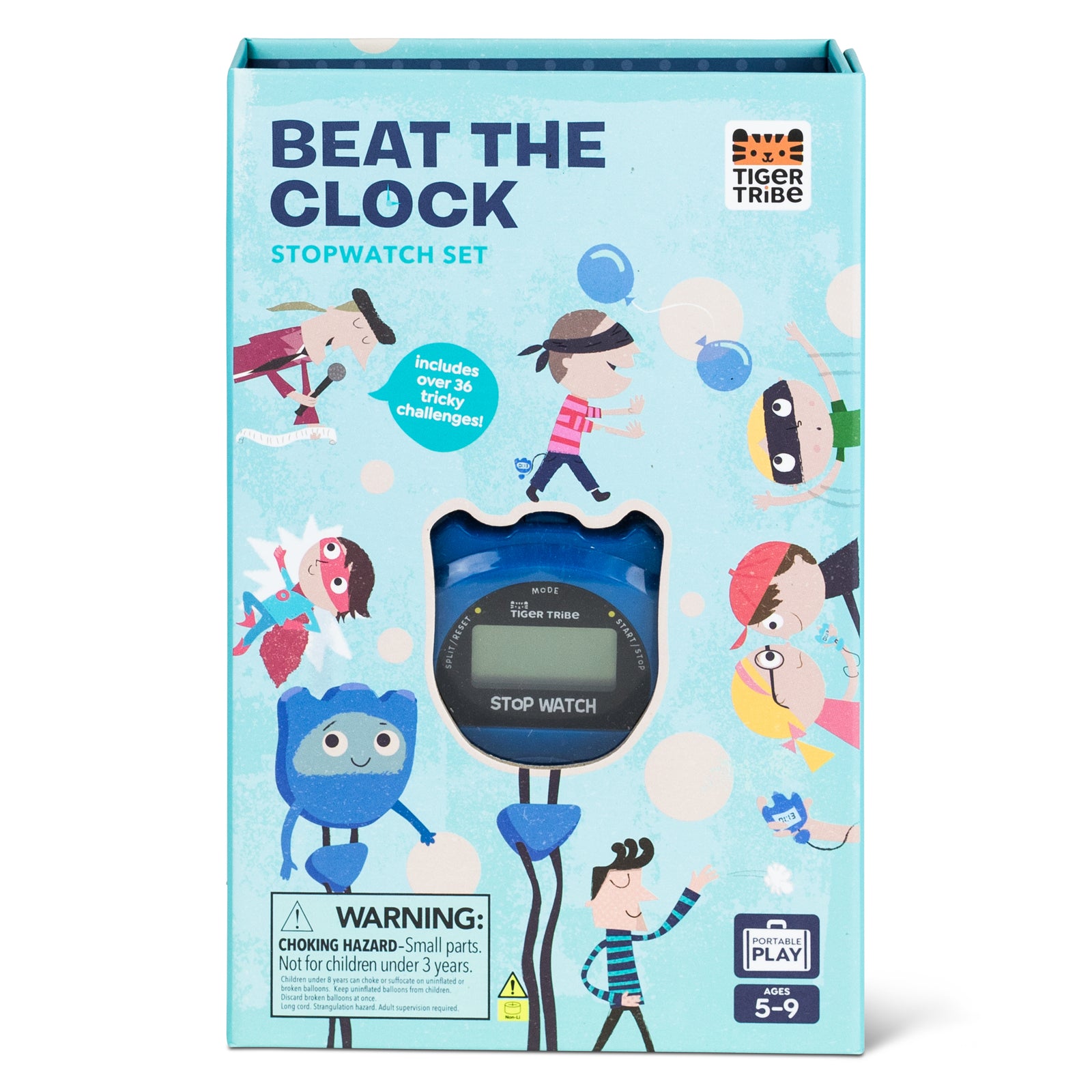 Beat the Clock Stopwatch Set - Tiger Tribe
