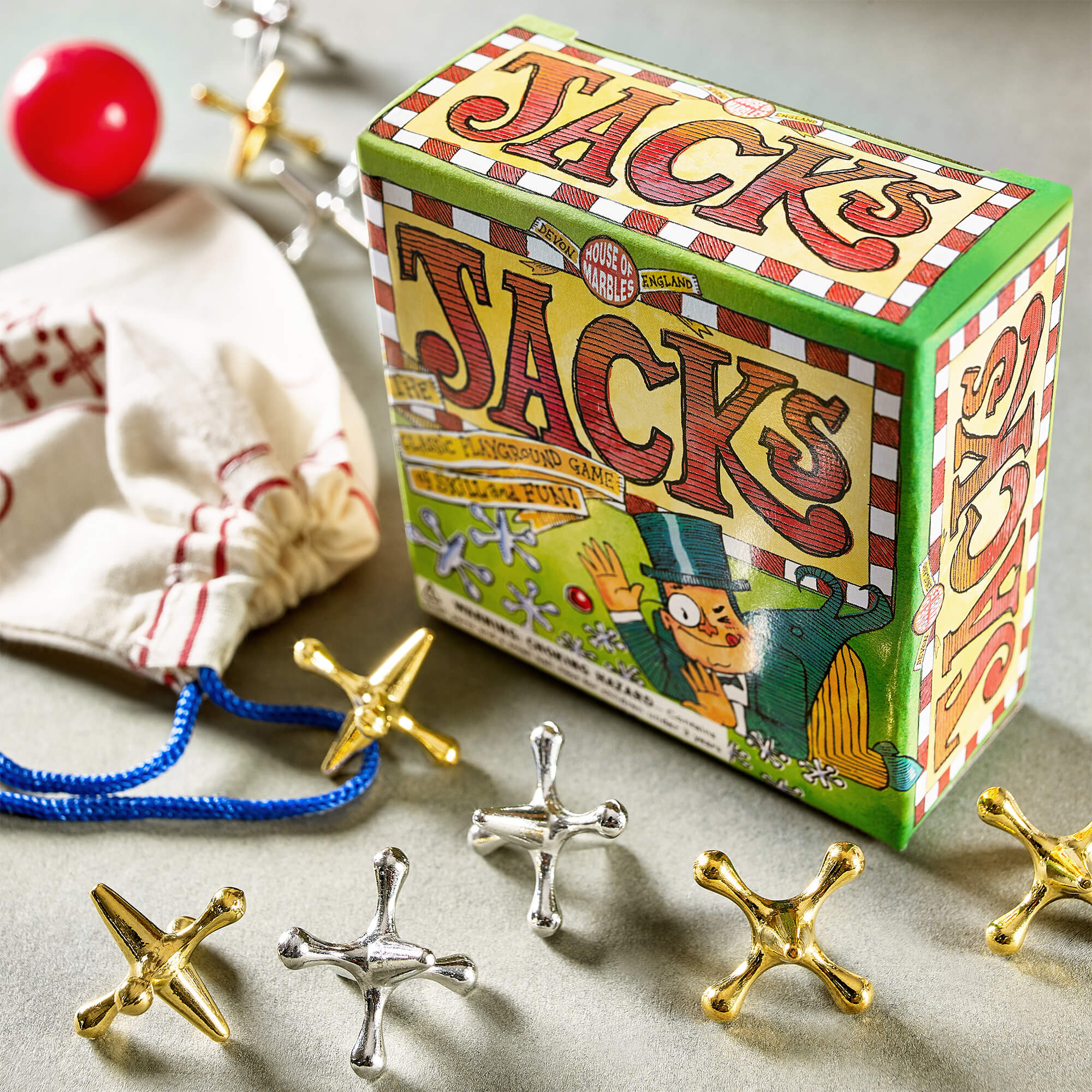 Classic Jacks game - House of Marbles