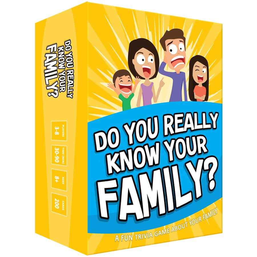 Do You Really Know Your Family card game - Moose Games