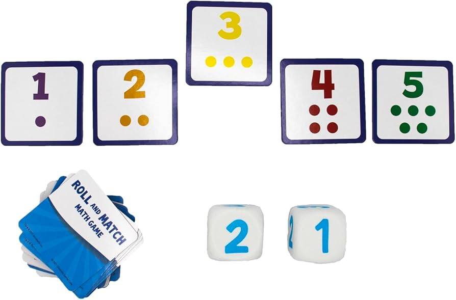 Roll & Match Math Game