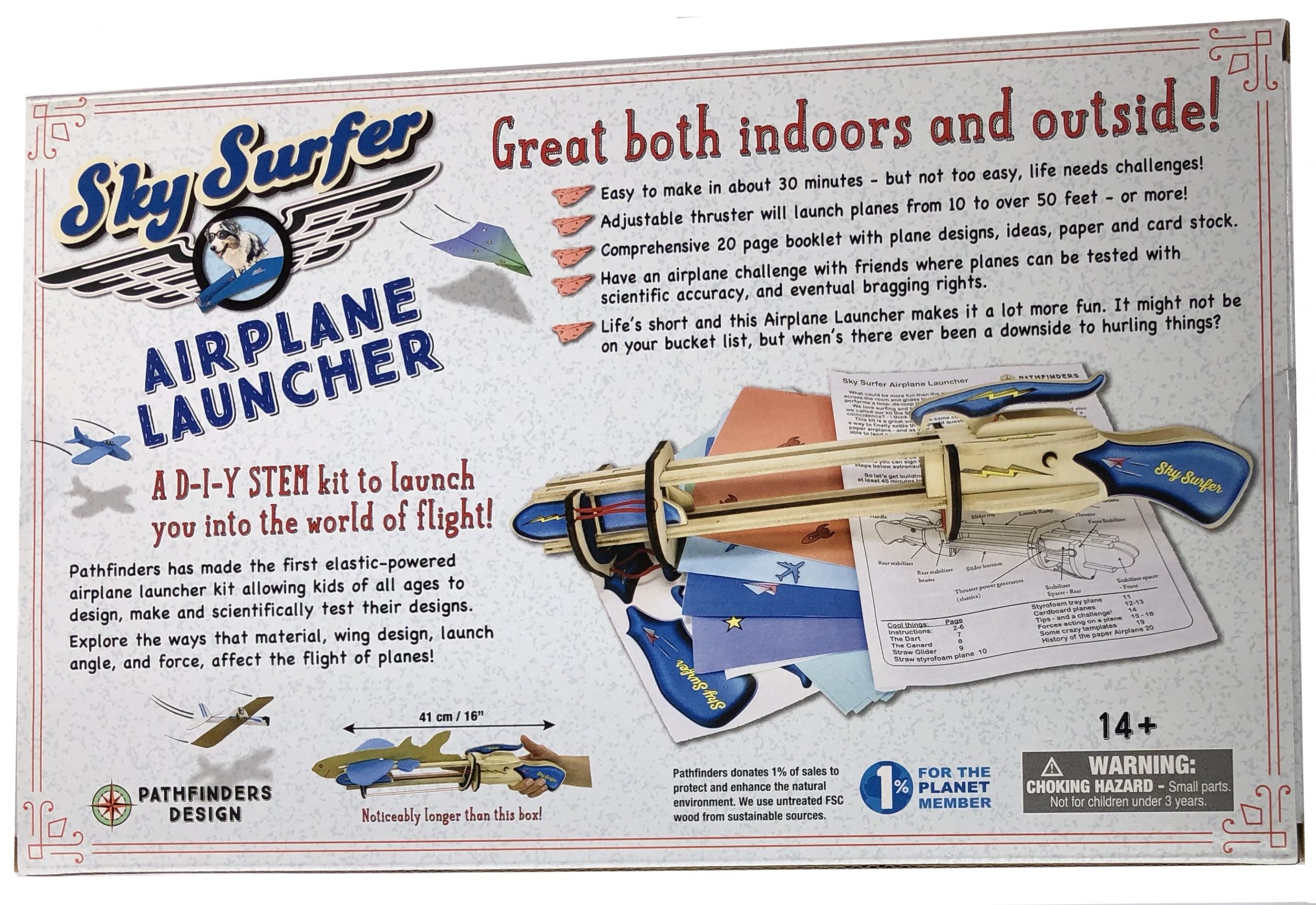 Sky Surfer Airoplane Launcher - Pathfinders Design