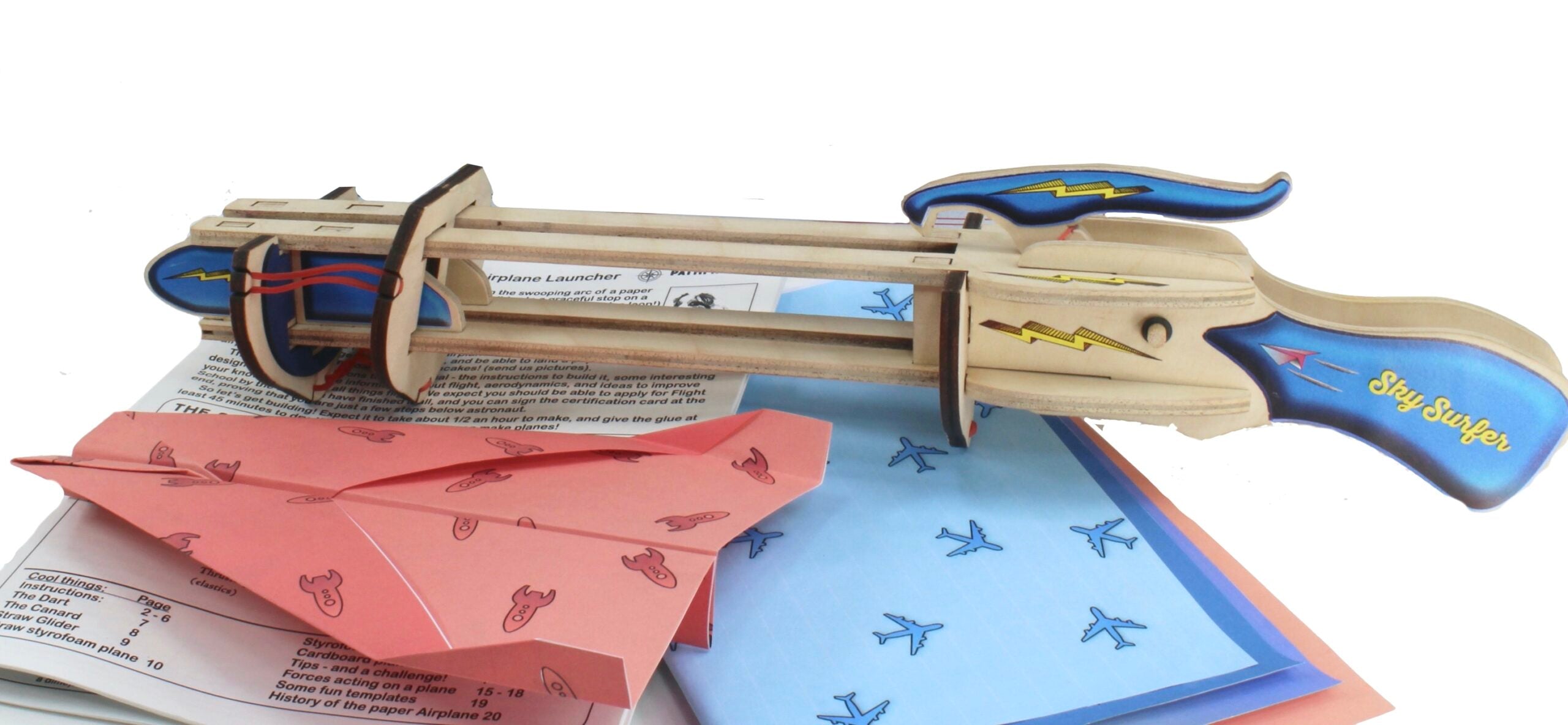 Sky Surfer Airoplane Launcher - Pathfinders Design