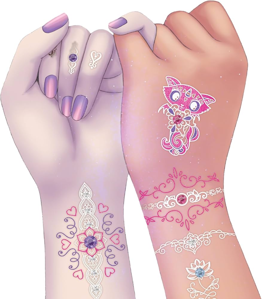 Nebulous Stars Temporary Tattoos