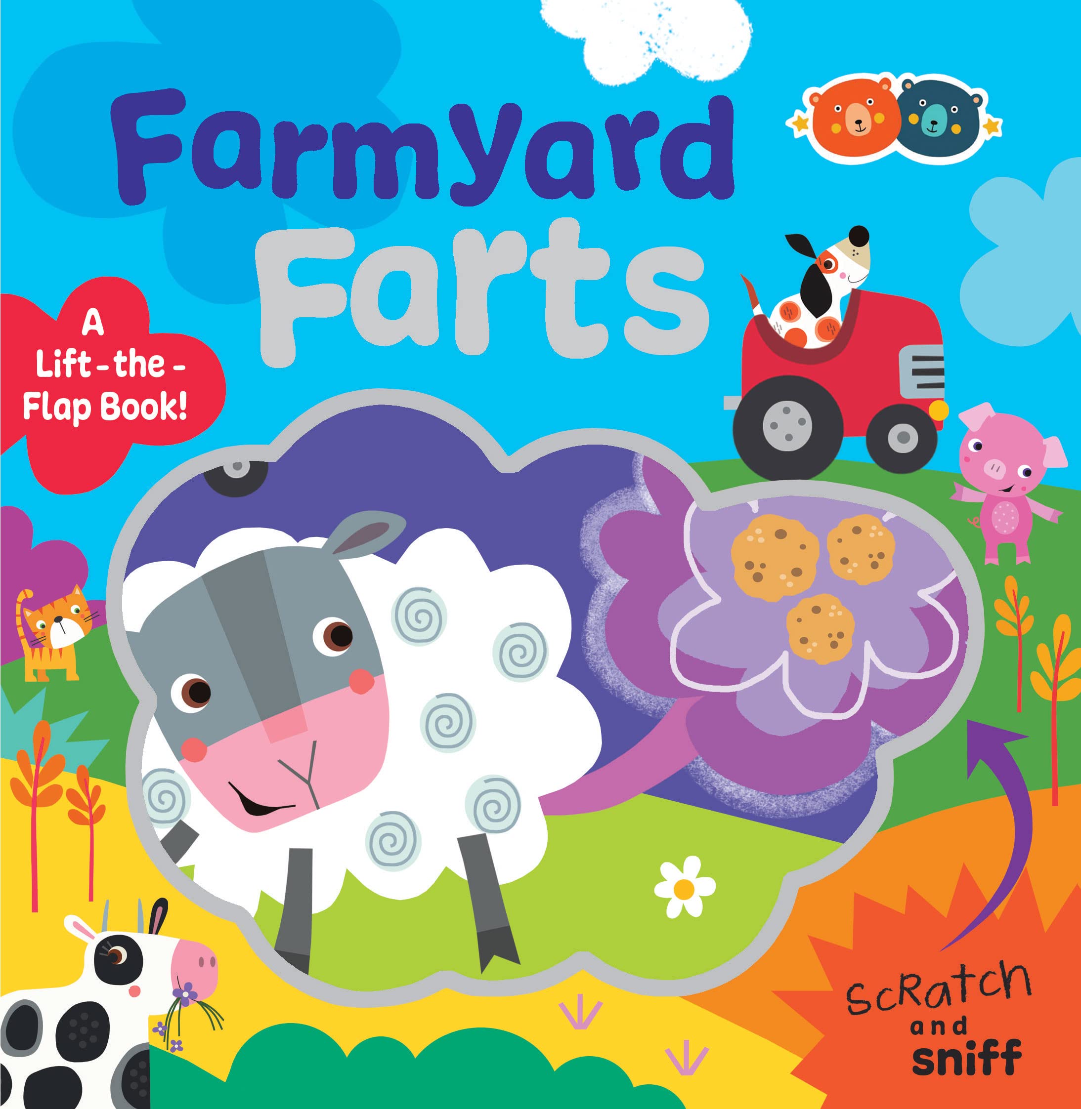 Fart Book Farmyard Farts Scratch n Sniff - Buddy & Barney