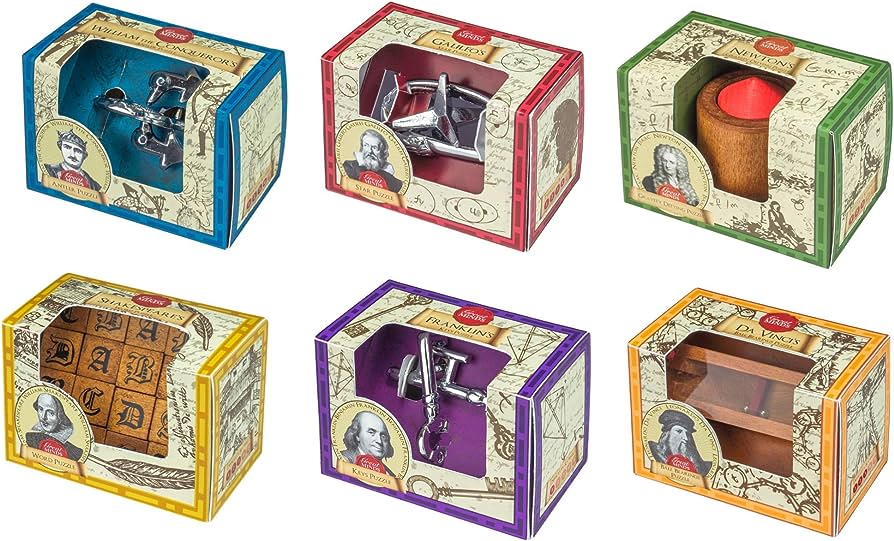 Great Minds Metal And Wooden Puzzles