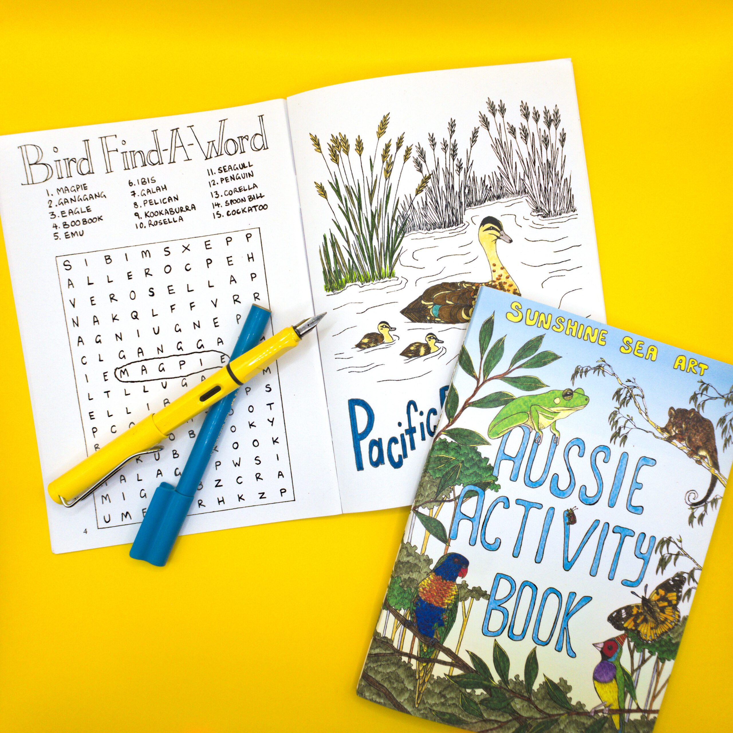 Aussie Activity Book - Sunshine Art