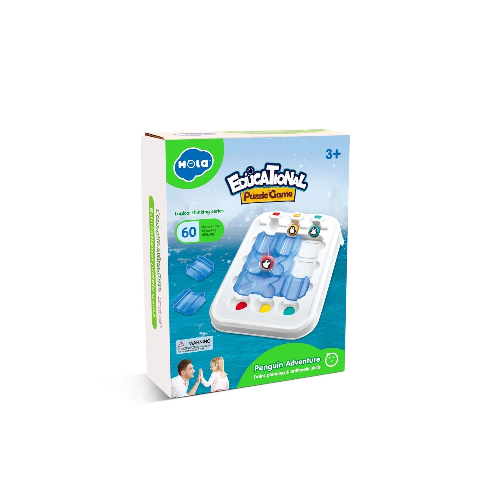Penguin Adventure Puzzle Game - Hola