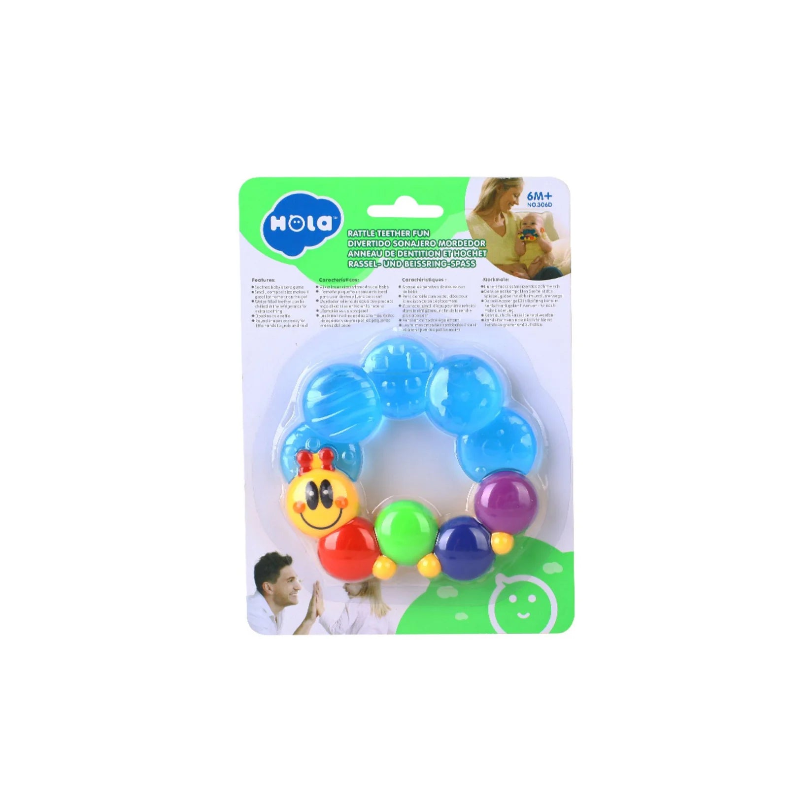 Rattle Teether Fun - Hola
