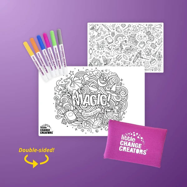 Re-fun-able 'pocket Colouring Set' - Magic