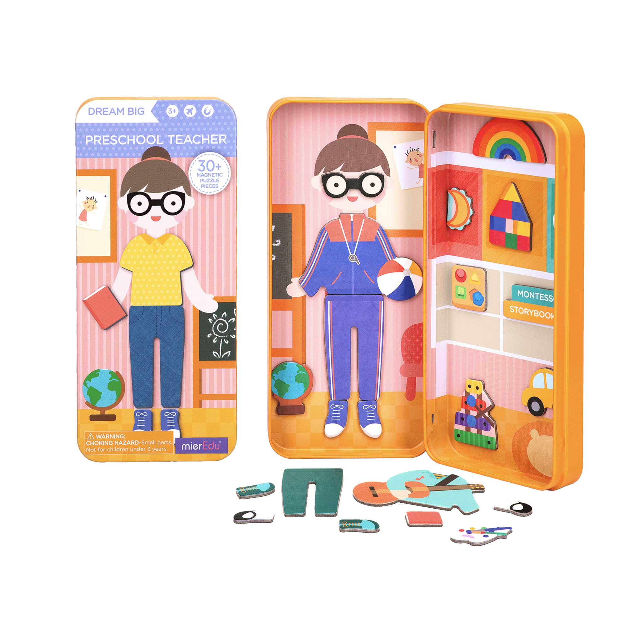Travel Magnetic Box Preschool Teacher - MierEdu