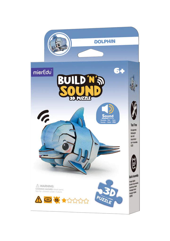 'build N Sound' 3d Puzzle - Dolphin