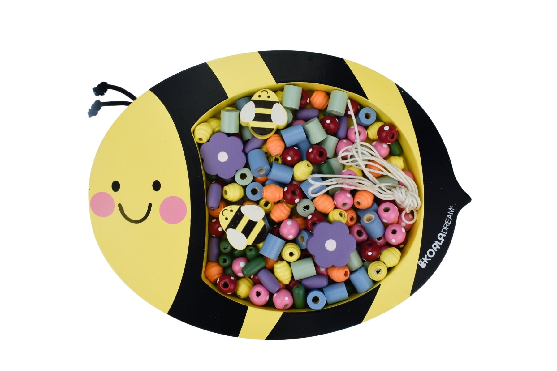 Buzzy Days Bead Lacing Kit 'Bee' - Koala Dream