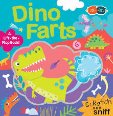 Fart Book Dinosaur Scratch n Sniff - Buddy & Barney