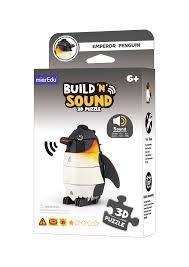 'build N Sound' 3d Puzzle - Penguin