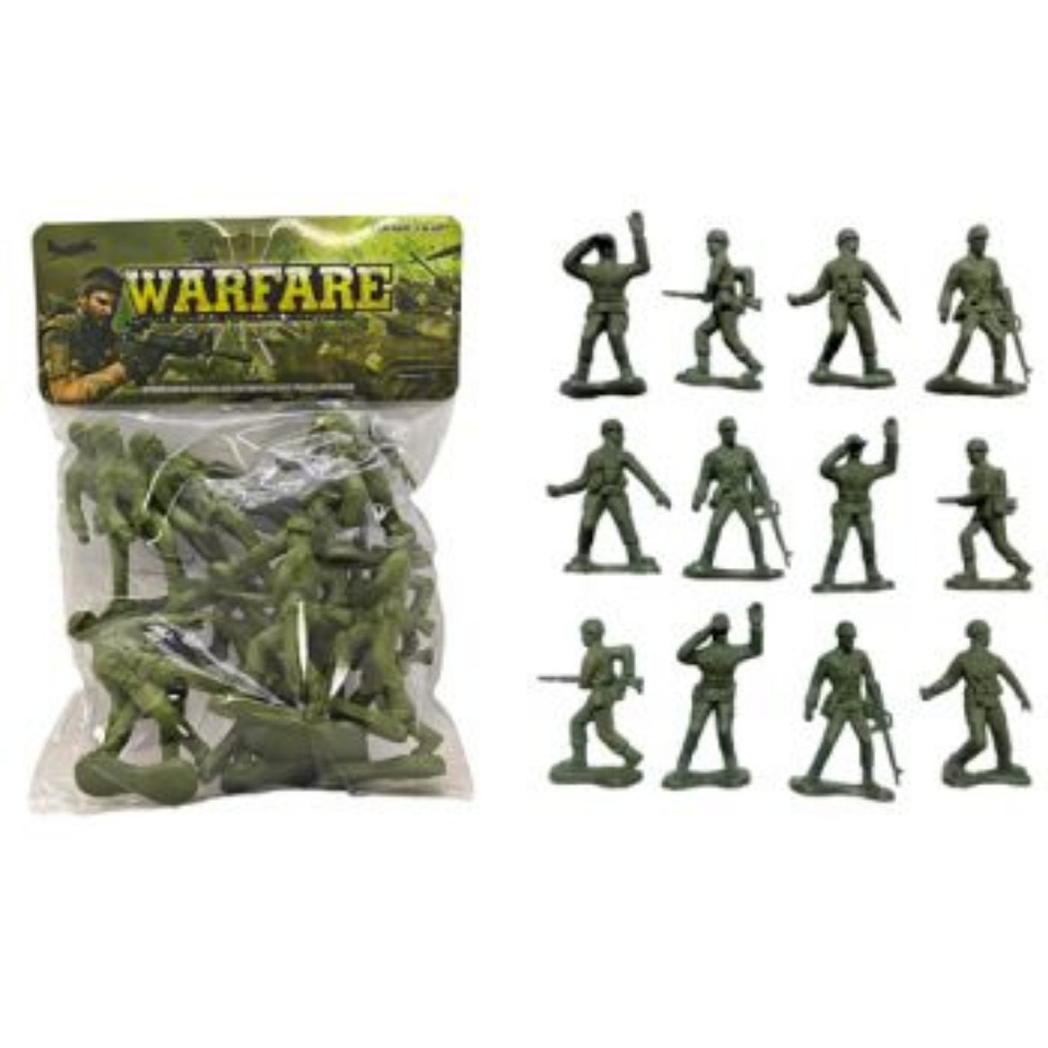 Military Figures 10cm in Polybag - All Brands Toys