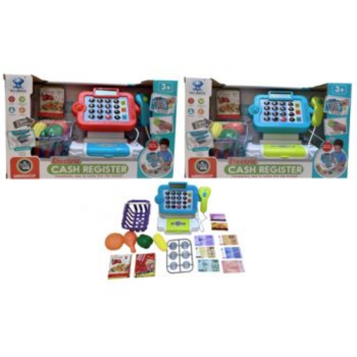 Cash Register Electronic with accessories - All Brands Toys