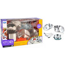 Kitchen Cook 9pc Stainless Steel set - All Brands Toys