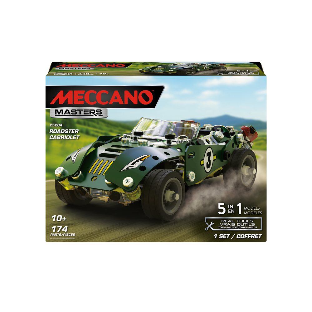 Meccano Masters 5 Multi Model set Roadster - All Brands Toys
