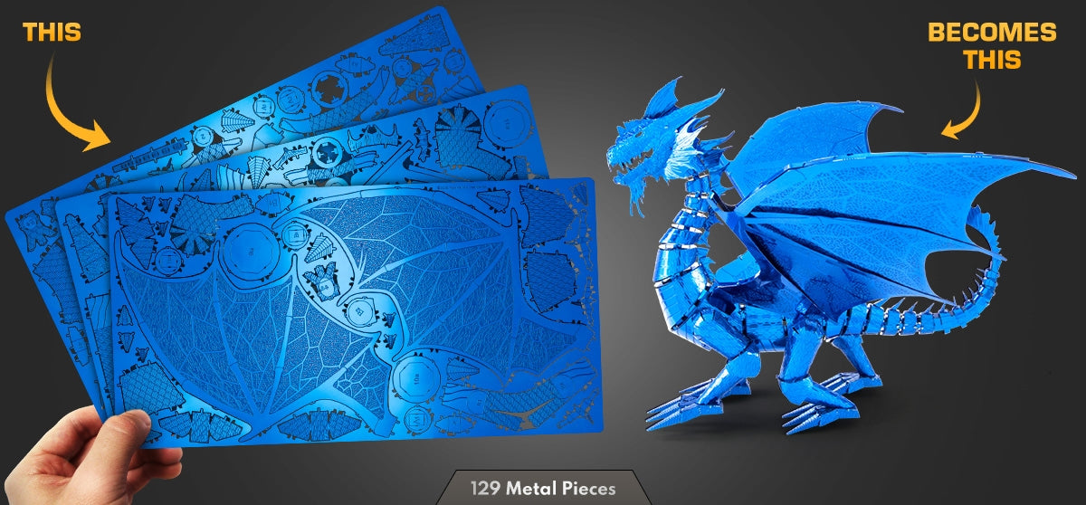 Blue Dragon ICONIX Metal Earth - Divisable X Zero