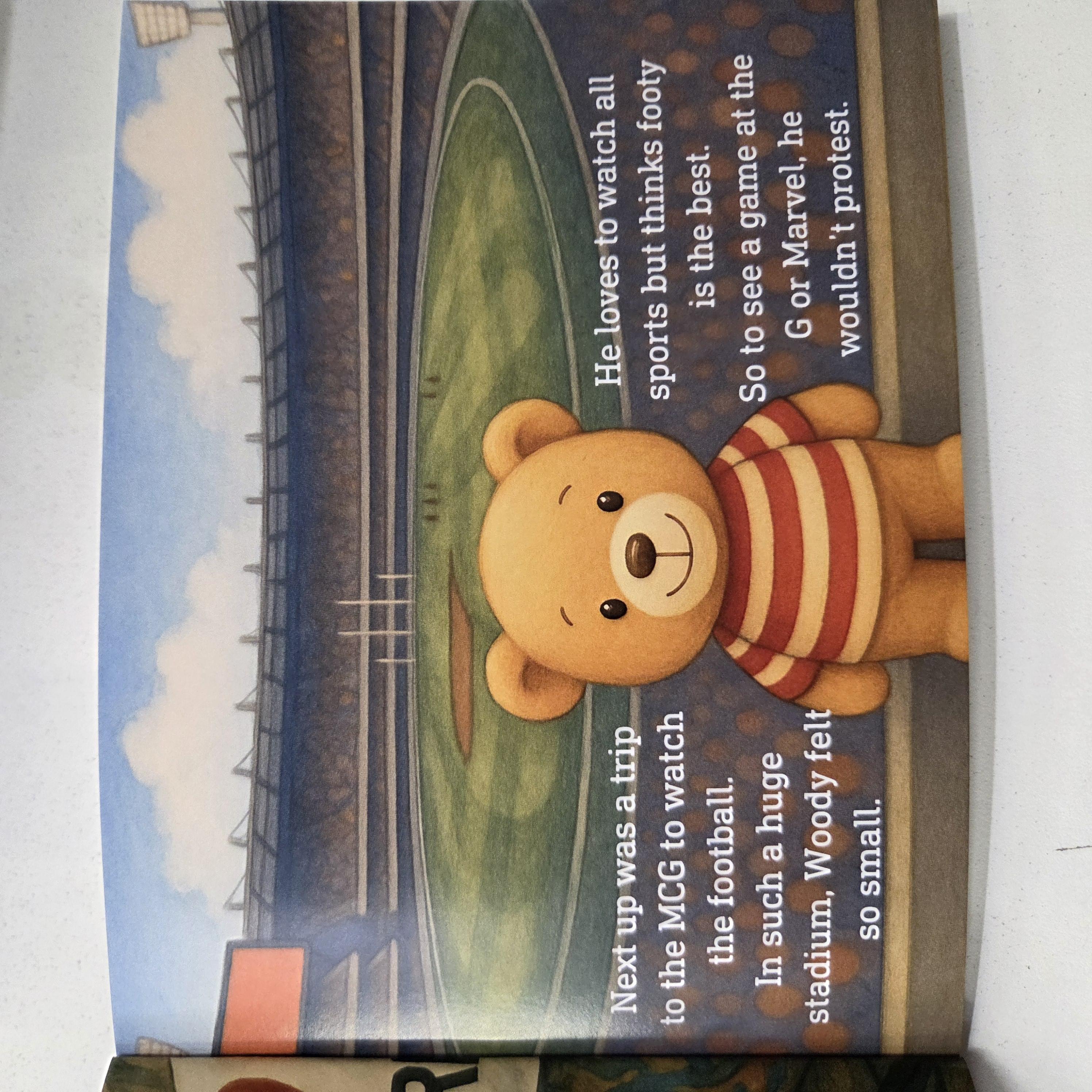 Adventures of Woody Melbourne Children's Book