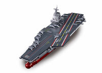 Model Bricks Aircraft Carrier Fujian 1/450 Scale 1312pcs - Sluban