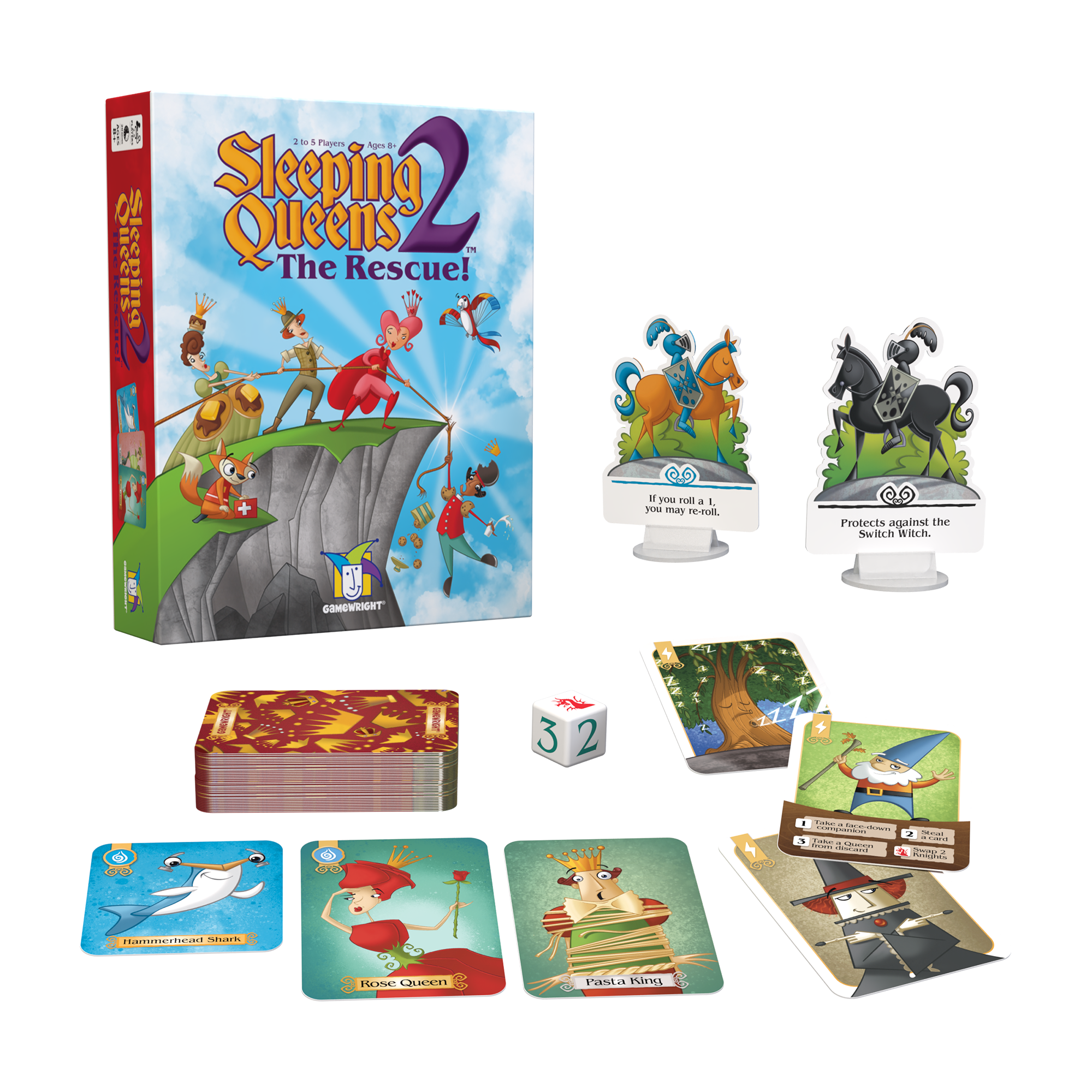 SLEEPING QUEENS '2' THE RESCUE - GAMEWRIGHT