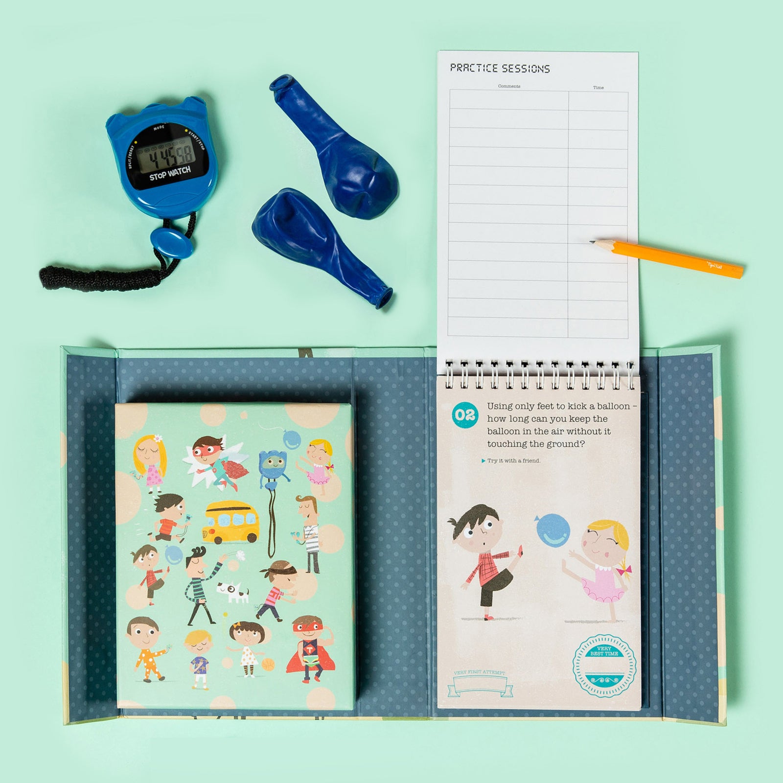 Beat the Clock Stopwatch Set - Tiger Tribe