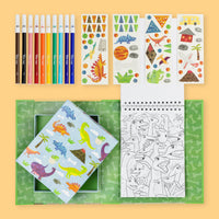 Colouring Set Dinosaurs - Tiger Tribe