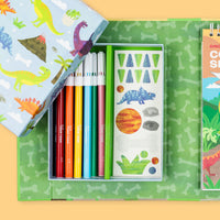 Colouring Set Dinosaurs - Tiger Tribe