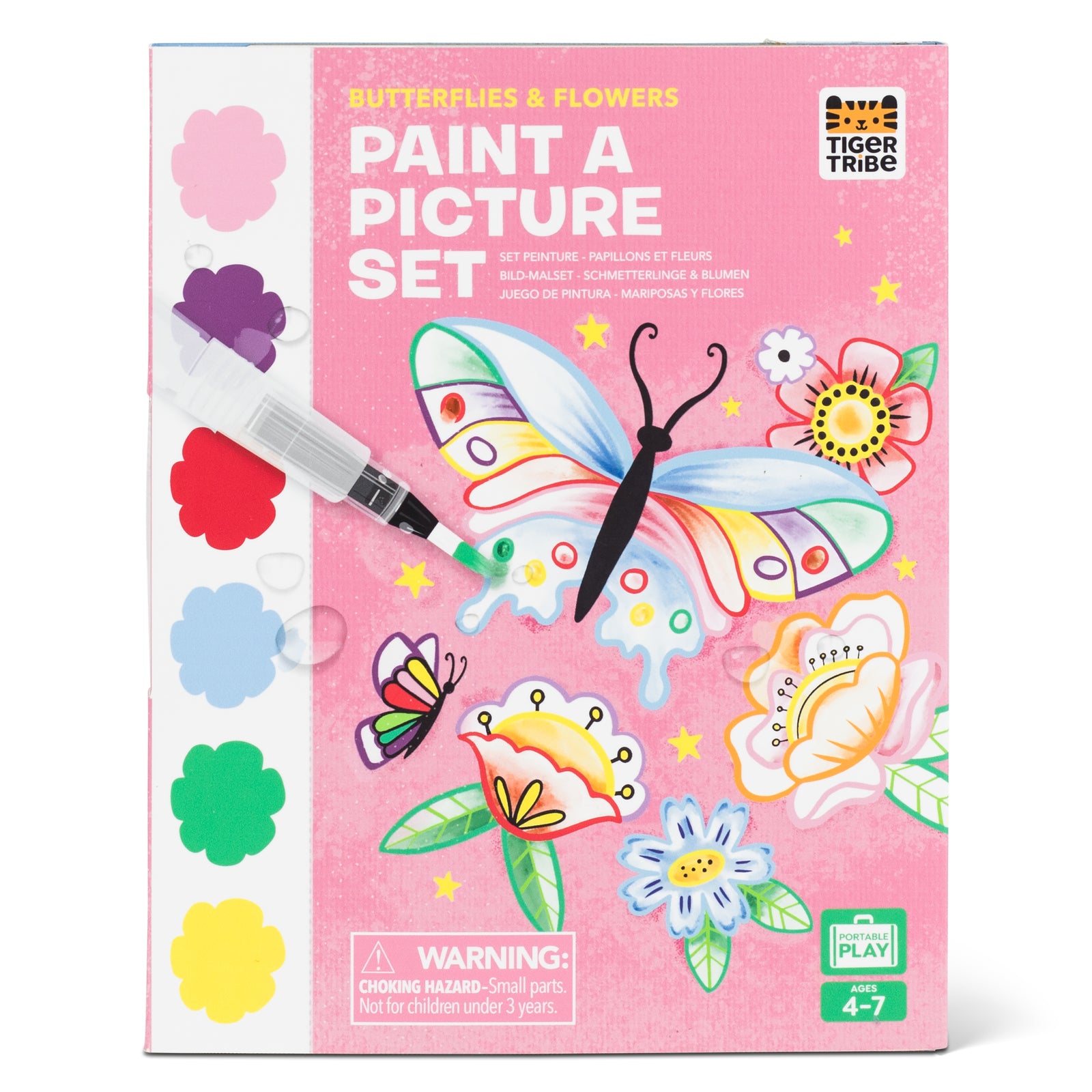 Paint a Picture Set 'Butterflies & Flowers' - Tiger Tribe