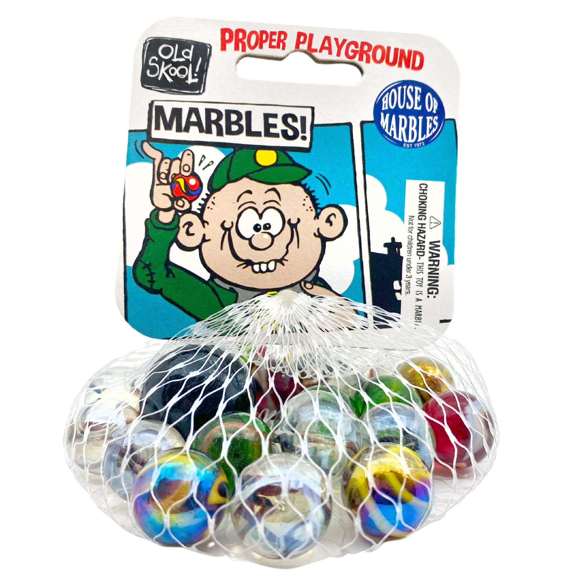Old Skool Net of Marbles - House of Marbles