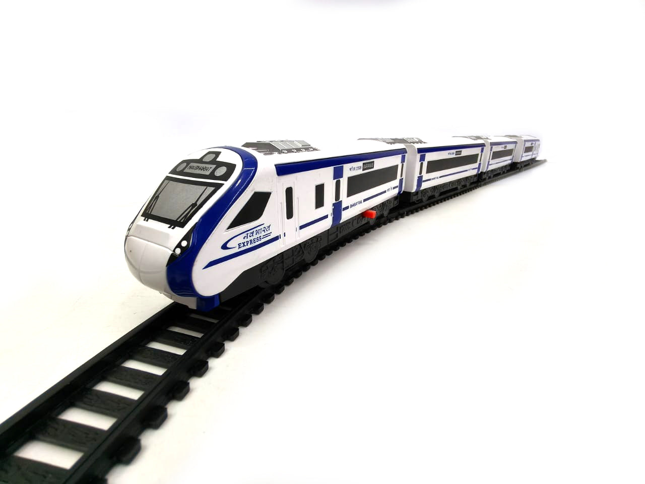 Nav Bharrat Electric Train set Blue Express - Belta Brands