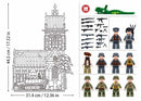 MB Battle of Saint Mere Eglise 2287pcs Sluban - Belta Brands