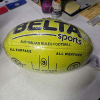 Footy Synthetic Textured Rubber Size 3 Fluro Yellow - Belta