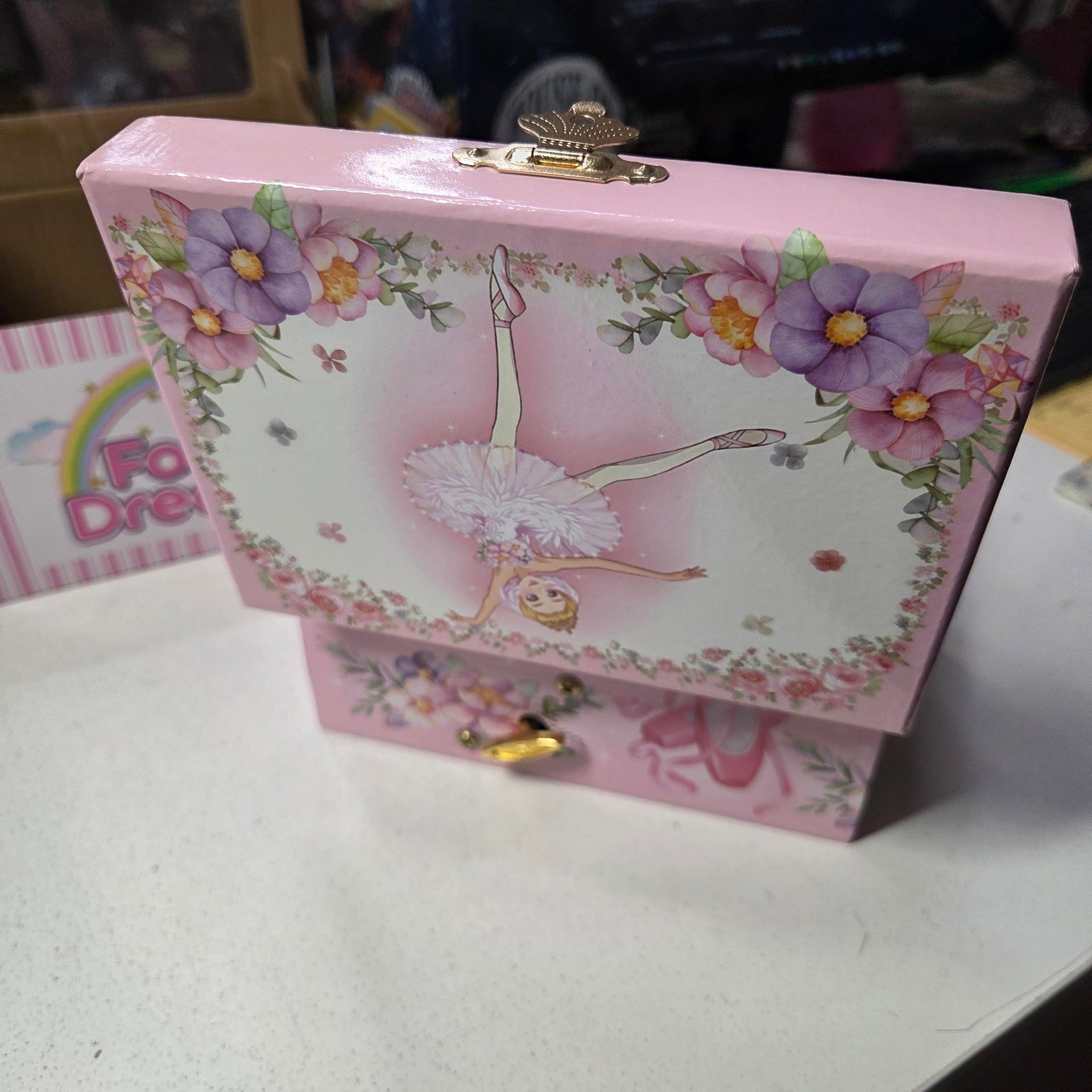 Music Jewel Box Rectangle ~ Ballerina ~ Swan Lake - Belta