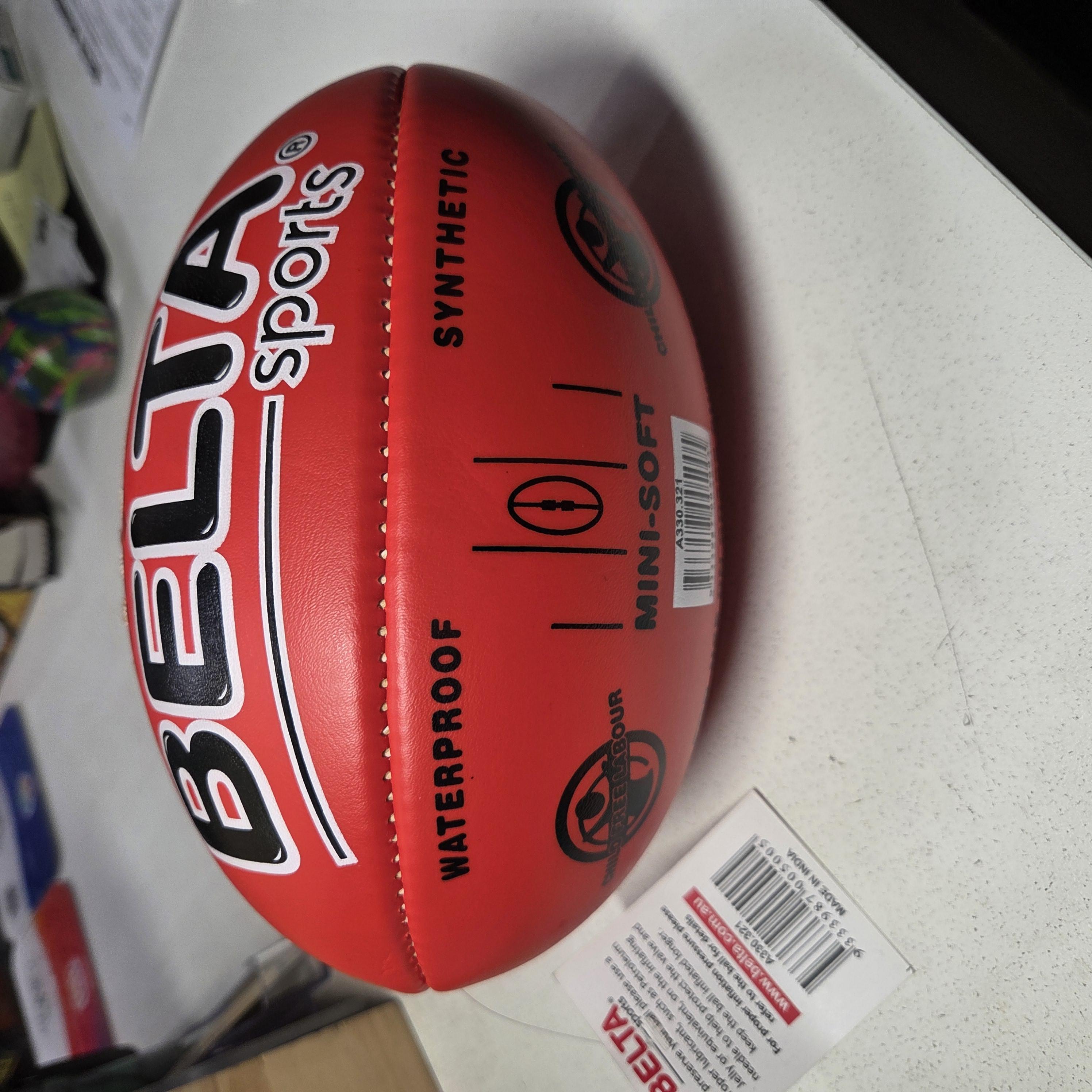 Footy PVC Soft Touch mini Red - Belta