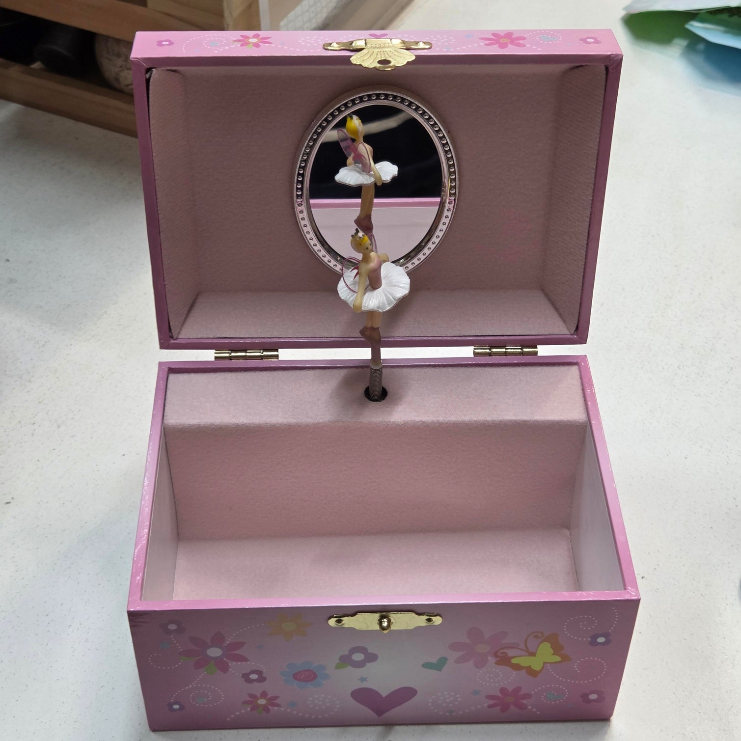 Musical Jewellery Box Rectangle Unicorn - Belta Brands