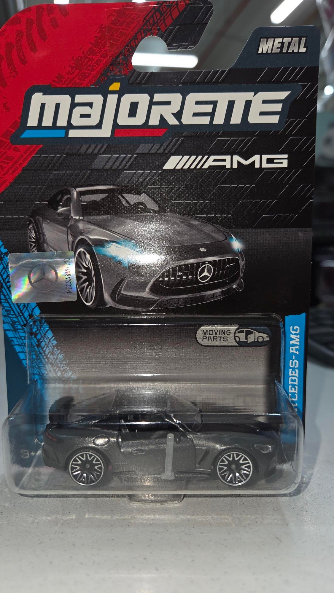 Mercedes-AMG GT 63 Silver Majorette - Rainbow Pacific
