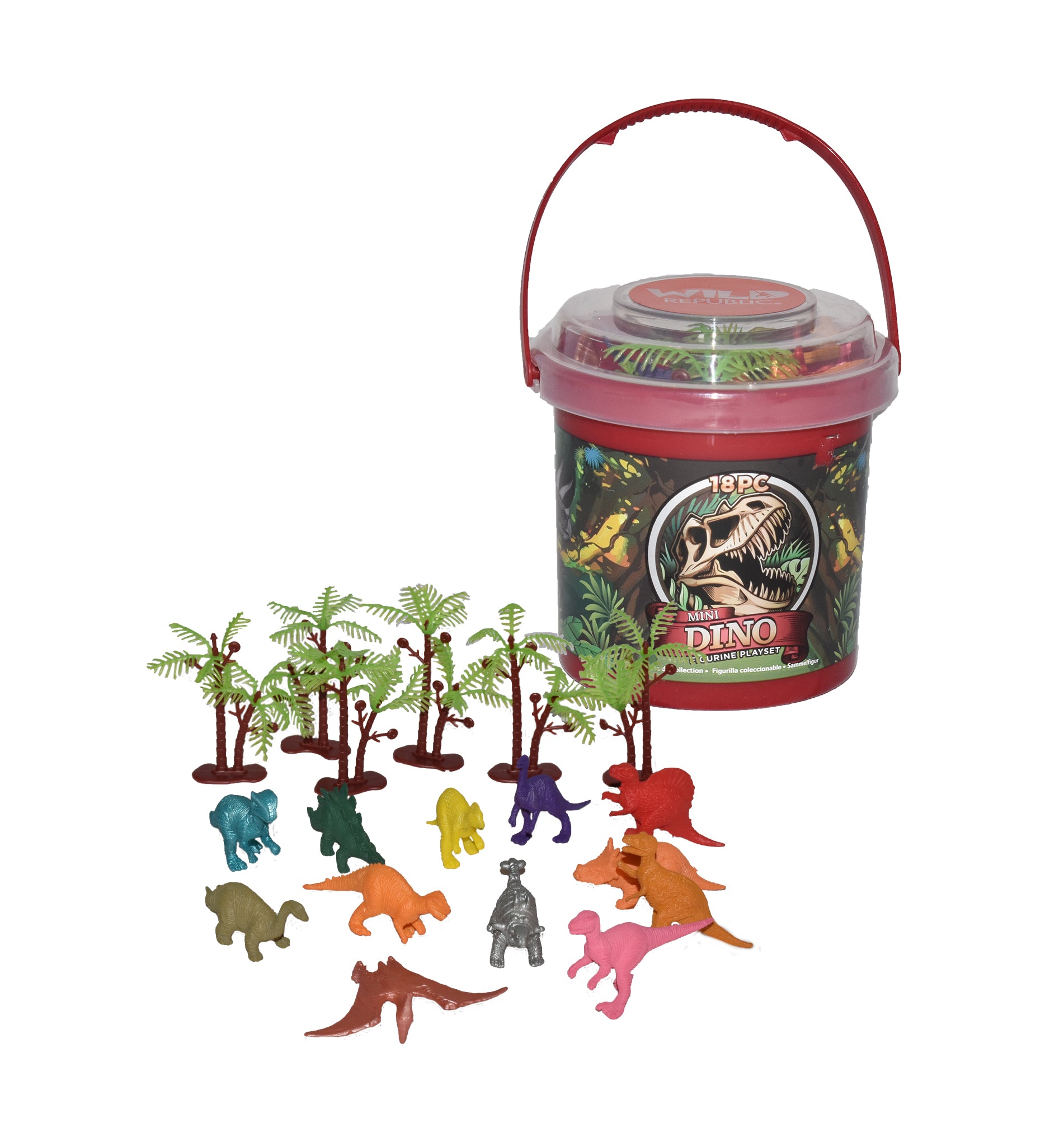 Mini Bucket Dinosaur - Wild Republic