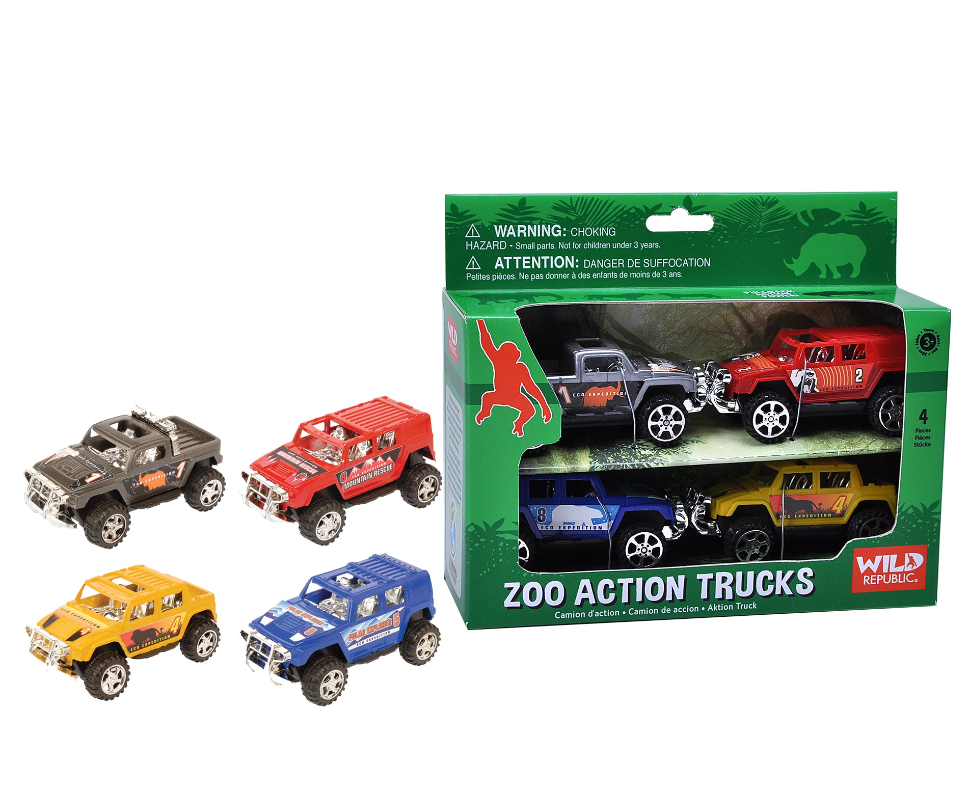 Action Truck Zoo Set - Wild Republic