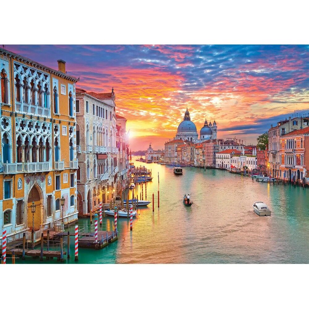 Grand Canal Venice 1000pc Puzzle Eurographics - Lets Play Games
