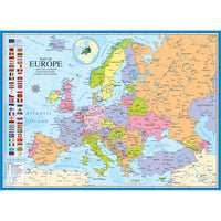 Map of Europe 1000pc Puzzle Eurographics - Lets Play Games