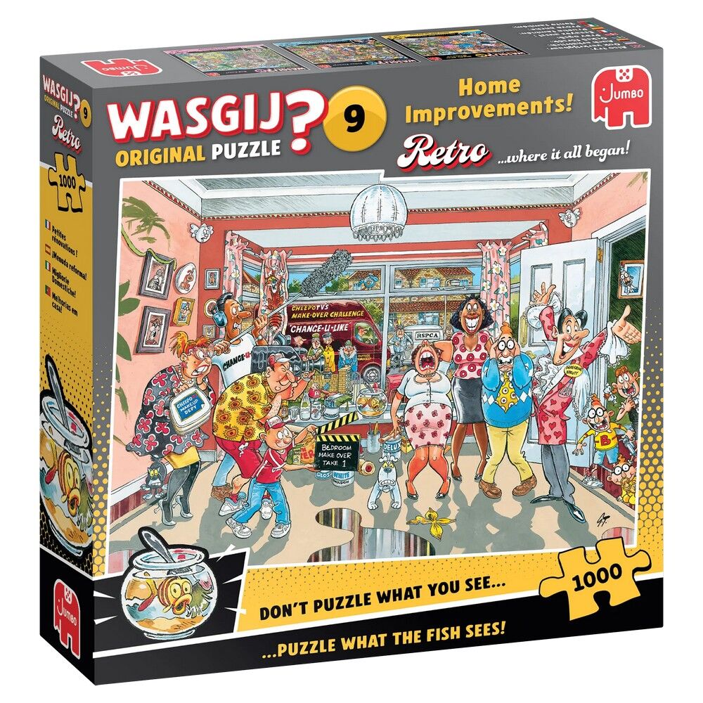 WASGIJ Home Improvements 1000pc Puzzle - Lets Play Games
