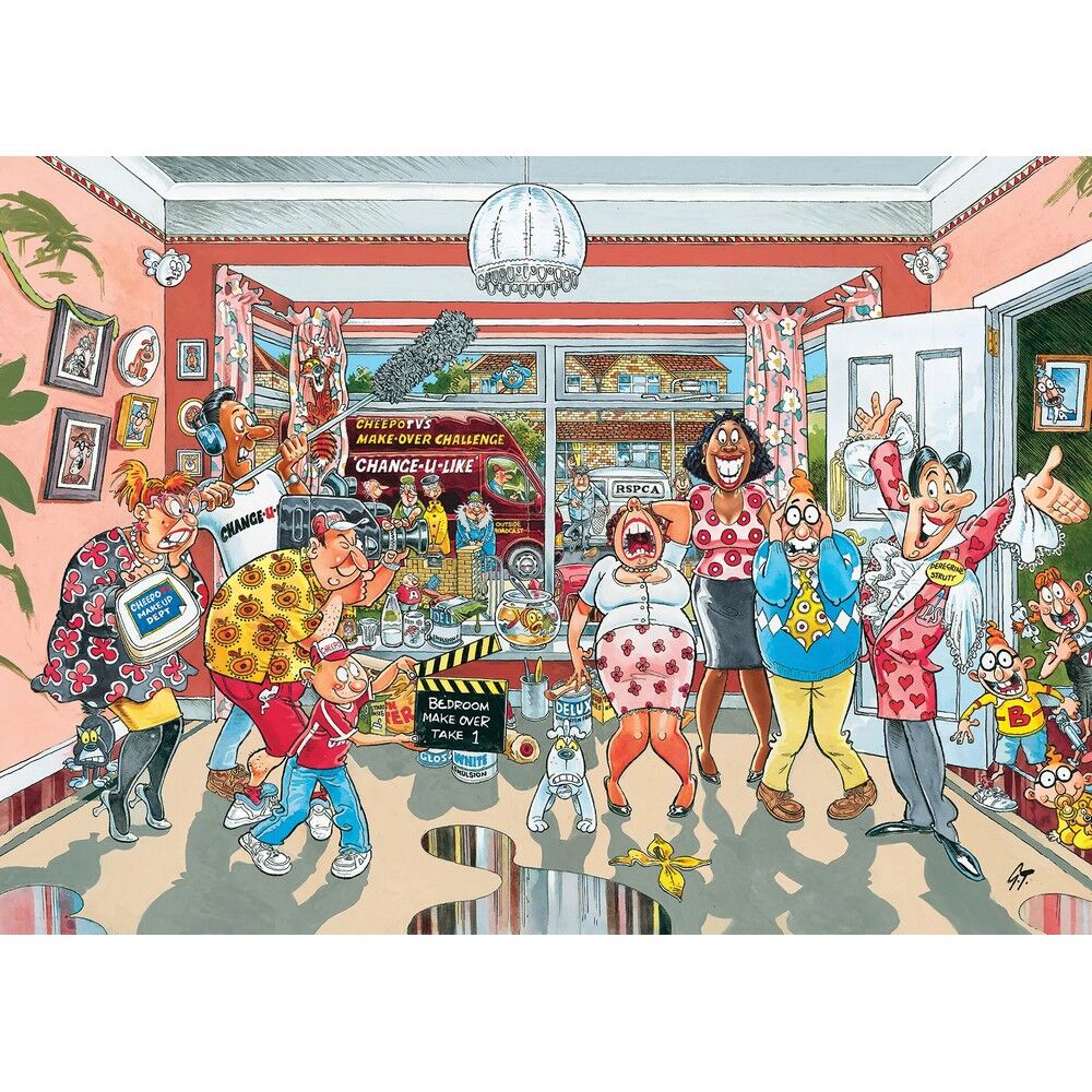 WASGIJ Home Improvements 1000pc Puzzle - Lets Play Games