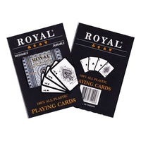 Playing Cards Royal 100% Plastic - Lets Play Games