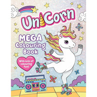 Unicorn Mega Colouring Book - Lets Play Games