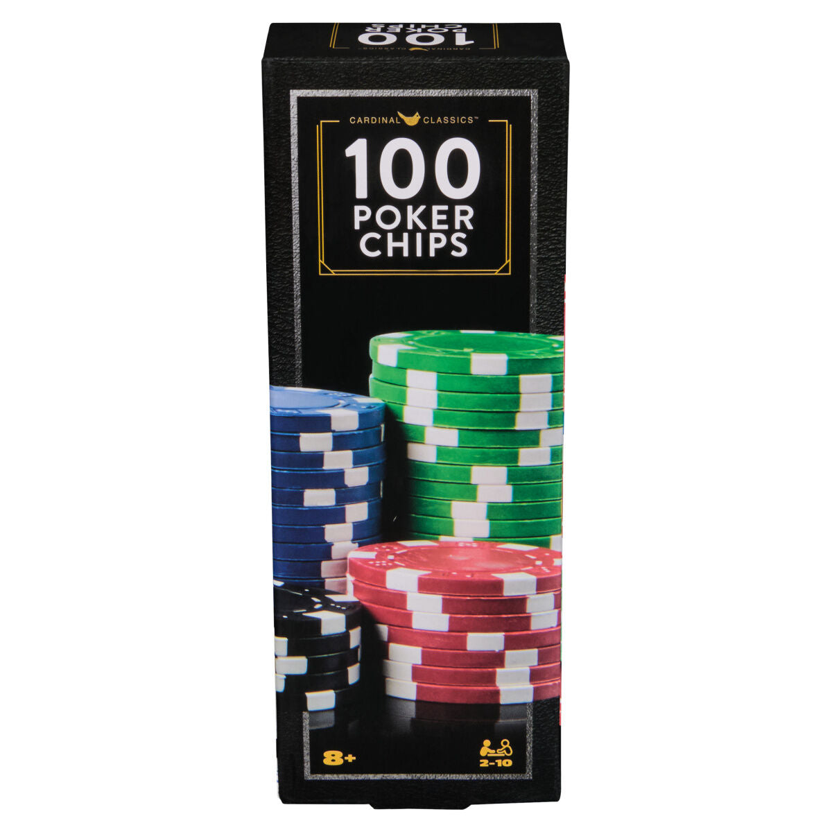 Poker Chips Cardinal Classics 100pcs 11.5gm - Lets Play Games