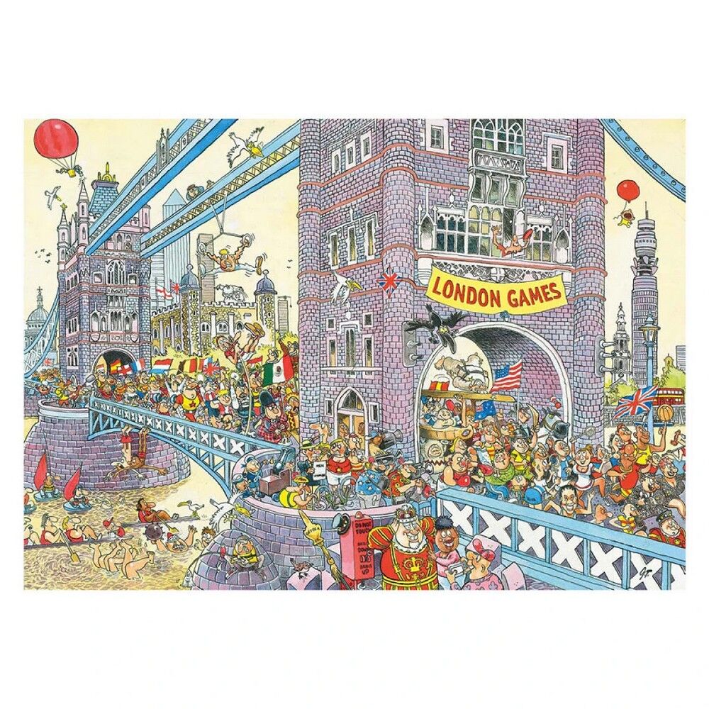 WASGIJ The Final Hurdle 1000pc Puzzle - Lets Play Games