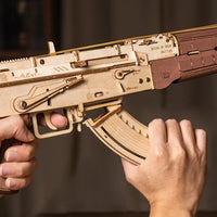 DIY Wooden AK-47 Assault Rifle ROKR - Games Wholesale